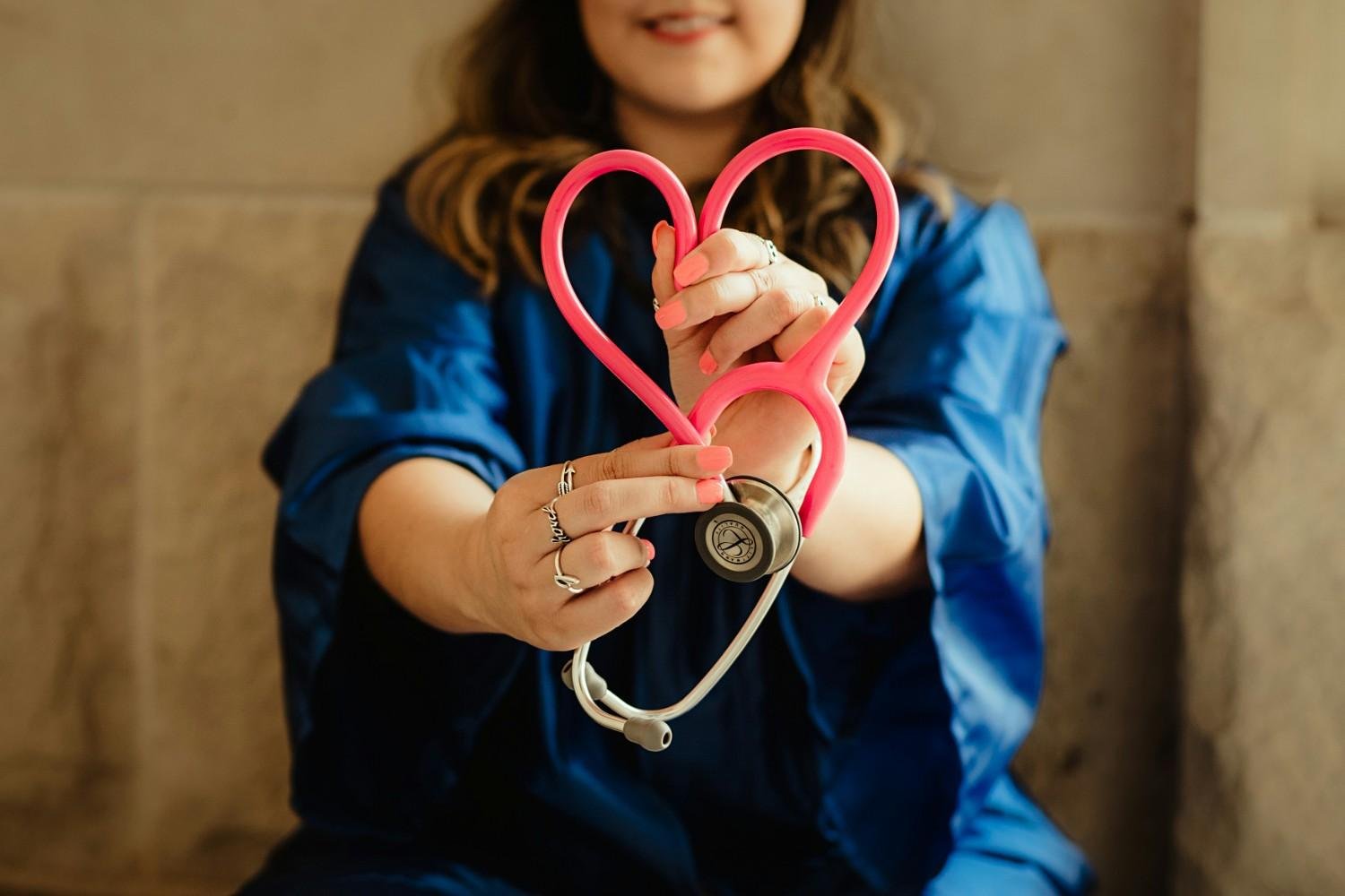 Healthcare professional consulting with patient
